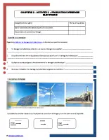 Chapitre 2 – Activité 02 – Energie renouvelable et conversion